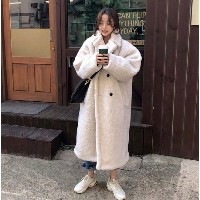テディベア ボア ロング チェスター コート 韓国 オルチャン ストリート ガーリー かわいい レディース Au 1248 Au 1248 Joyboxストリートショップ 通販 Yahoo ショッピング