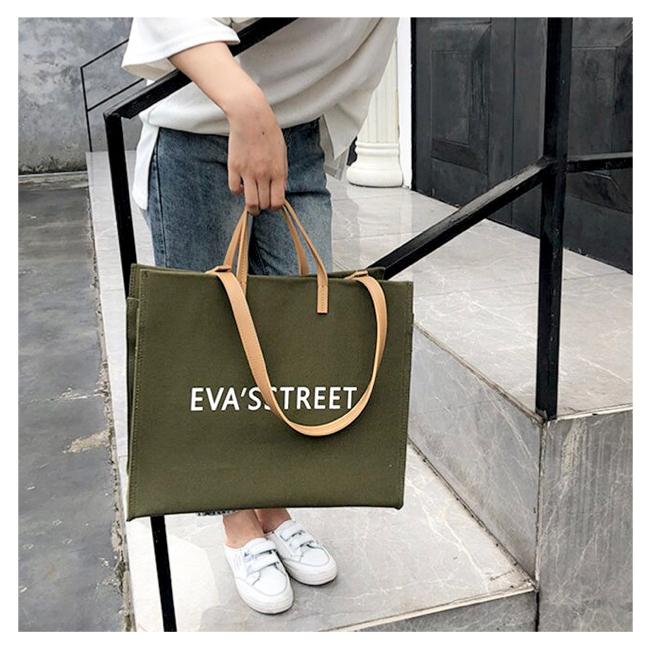 トートバッグ ロゴ 韓国 オルチャン ストリート キャンバス 大容量 原宿系 英文字 通勤 シンプル ショルダー アメカジ スクエア 2way レディース Ba 445 Ba 445 Joyboxストリートショップ 通販 Yahoo ショッピング