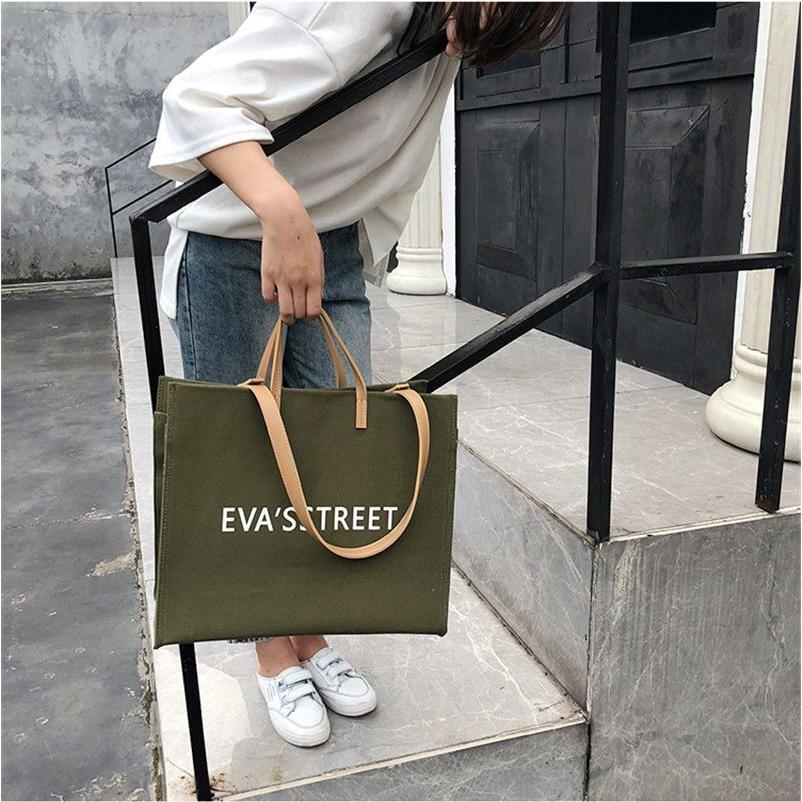 スクエア ロゴ 英文字 トート バッグ 大容量 韓国 オルチャン キャンバス ショルダー 通勤 ストリート 原宿系 2way レディース Ba 445 Ba 445 Joyboxストリートショップ 通販 Yahoo ショッピング