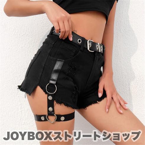 デニム ショートパンツ 韓国 ストリート K Pop Hiphop オルチャン ダンス 衣装 V系 ガーターベルト リング ダメージ 原宿系 ボトムス J 816 メール便ok J 816 Joyboxストリートショップ 通販 Yahoo ショッピング