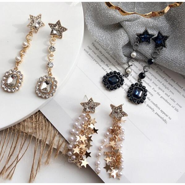 ロング ピアス 星 馬蹄 ビジュー 派手 韓国 ストーン パール 大ぶり オルチャン スター 原宿系 かわいい きれいめ アクセサリー Jw 26 メール便ok Jw 26 Joyboxストリートショップ 通販 Yahoo ショッピング