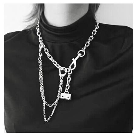 チェーン ネックレス 韓国 オルチャン ストリート K Pop 原宿系 V系 Hiphop 派手 ダンス 衣装 アクセサリー Jw 336 メール便ok Jw 336 Joyboxストリートショップ 通販 Yahoo ショッピング