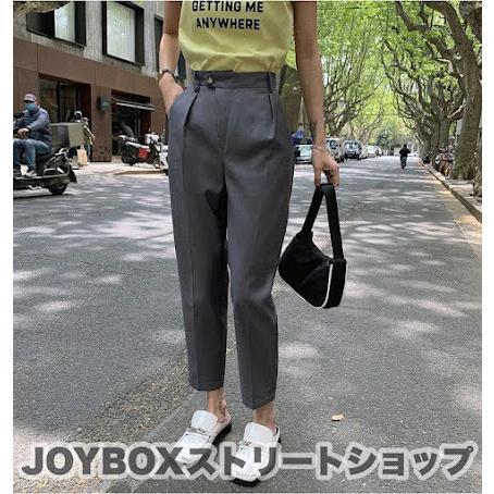 スラックス 韓国ファッション オルチャン ストリート タック テーパードパンツ K Pop 原宿系 きれいめ 通勤 オフィス ボトムス Pa 1237 メール便ok Pa 1237 Joyboxストリートショップ 通販 Yahoo ショッピング