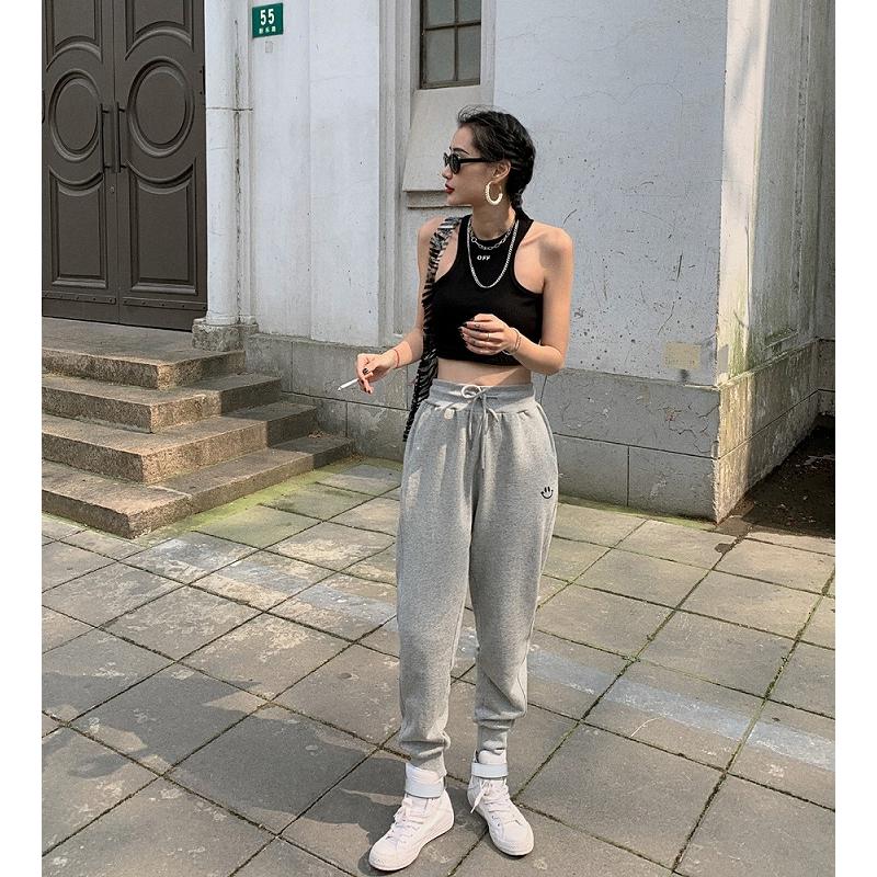 森の雑貨屋さん ジョガー ストリート系 XL ブラック レディース