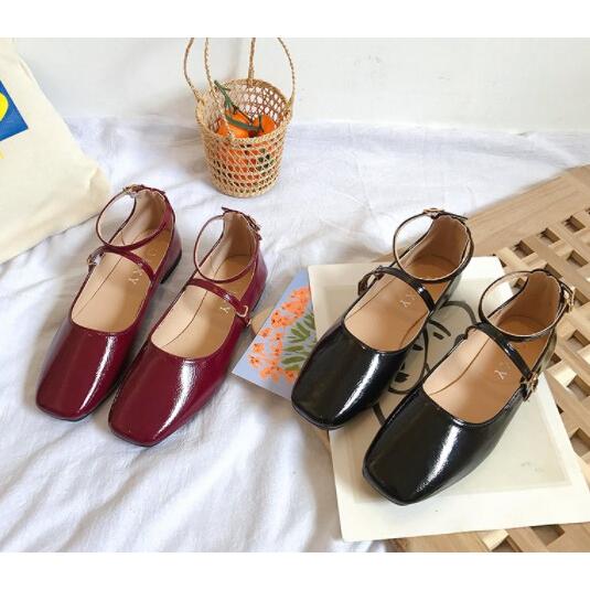 ストラップ パンプス 韓国 オルチャン ストリート 華奢 ぺたんこ フラット きれいめ 原宿系 シューズ 靴 メリージェーン Sho 377 Sho 377 Joyboxストリートショップ 通販 Yahoo ショッピング