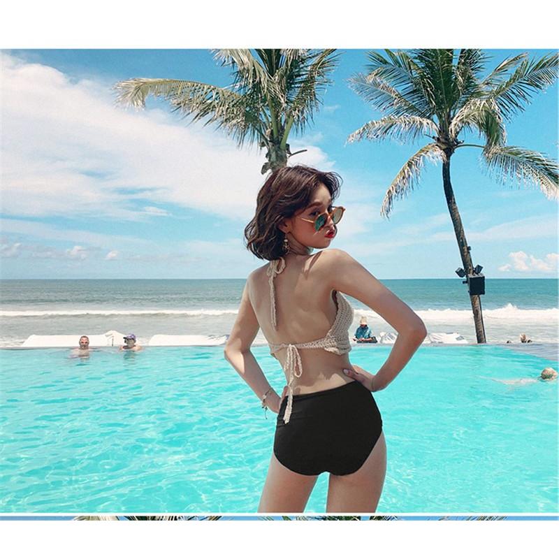 ビスチェ ビキニ 水着 韓国 クロシェ レース ボヘミアン ホルターネック オルチャン ストリート ハイウエスト レディース Sw 119 メール便ok Sw 119 Joyboxストリートショップ 通販 Yahoo ショッピング