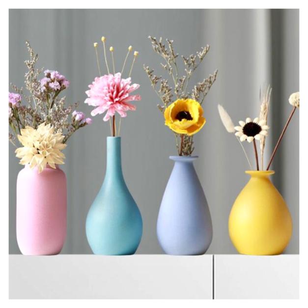 花瓶 フラワーベース 韓国 お洒落 収納 インテリア 雑貨 模様 西海岸 北欧 Za 40 Za 40 Joyboxストリートショップ 通販 Yahoo ショッピング