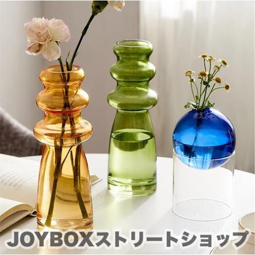花瓶 フラワーベース 韓国 お洒落 ガラス 丸 球 インテリア 雑貨 曲線 可愛い 西海岸 北欧 Za 43 Za 43 Joyboxストリートショップ 通販 Yahoo ショッピング