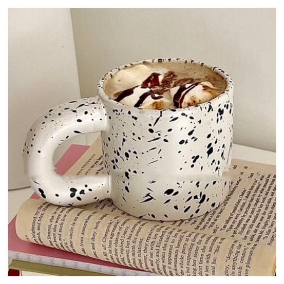 マグカップ 韓国 ドット ペイント お洒落 コーヒーカップ ティーカップ インテリア 雑貨 可愛い 西海岸 北欧 Za 45 Za 45 Joyboxストリートショップ 通販 Yahoo ショッピング
