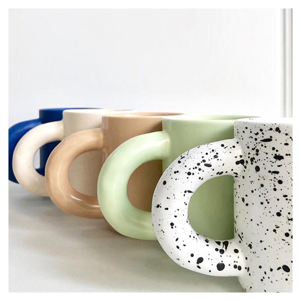 マグカップ 韓国 お洒落 コーヒーカップ ティーカップ 可愛い 西海岸 北欧 ノルディック ドット ペイント インテリア 雑貨 Za 49 Za 49 Joyboxストリートショップ 通販 Yahoo ショッピング