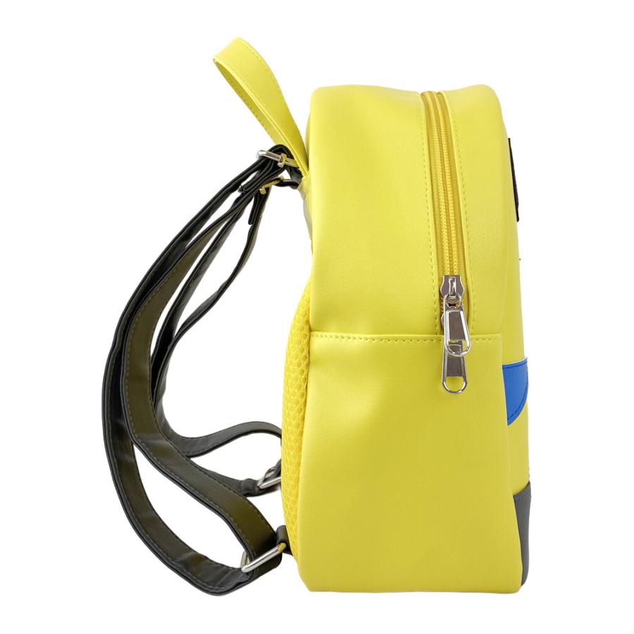 ドゥーニーアンドバーグ　リュック 黄色 イエロー　　レザー 巾着 ドゥーニーアンドバーグ リュック 黄色 イエロー レザー 巾着