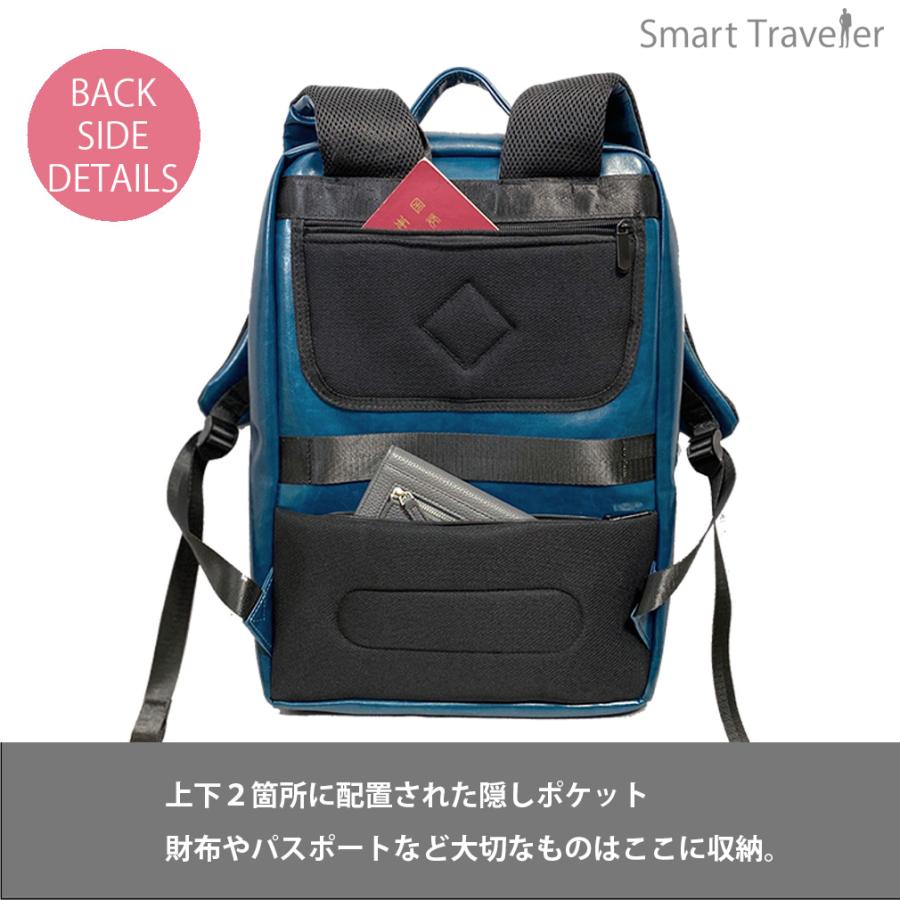 リュック ビジネスリュック バックパック メンズ 薄型 薄い スリム パソコン Smart Traveler スマートトラベラー St0007 Mono Be 通販 Yahoo ショッピング