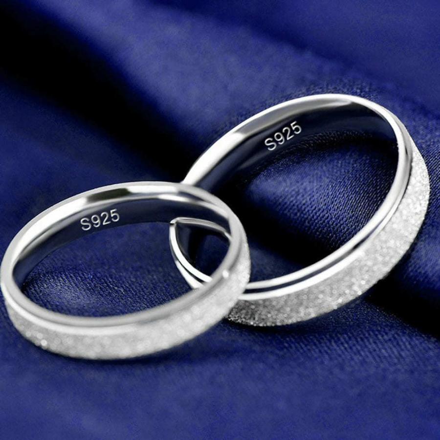 卸売り カップルリングs925スターリングシルバー男性と女性ペアリング漫画フォックス星空オープニング調整 Ldc La