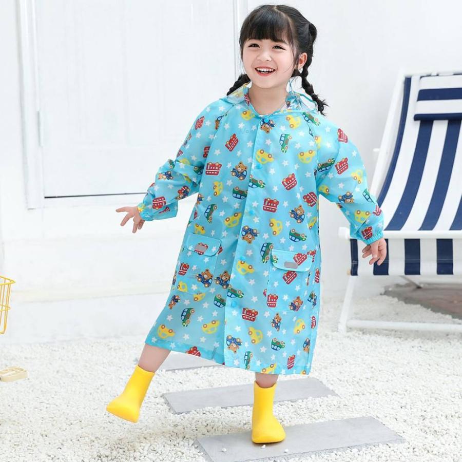 誕生日プレゼント レインコート キッズ 女の子 男の子 ランドセル対応 子供 ポンチョ ロング丈 フード付き 防水 合羽 カッパ 子ども 雨 雪 おしゃれ 可愛い Aynaelda Com