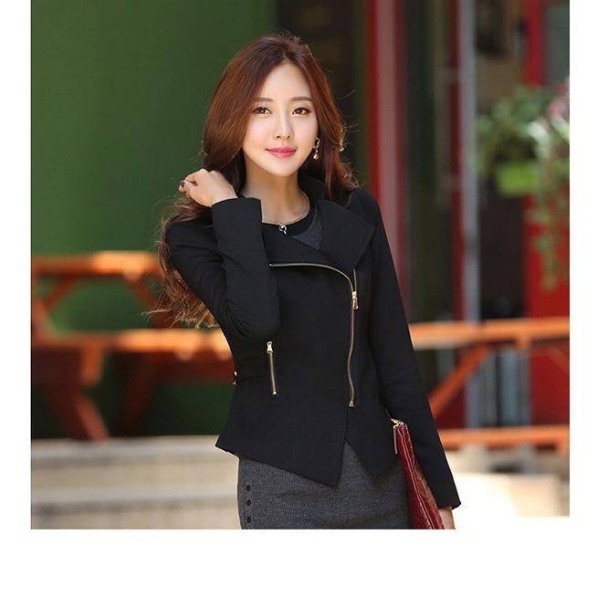 ジャケット レディース カジュアル 秋冬 ショートコート アウター 長袖 冬 無地 ショート丈 ジャケット オシャレ ウール 黒 レッド Fs 630 Joystyle 通販 Yahoo ショッピング