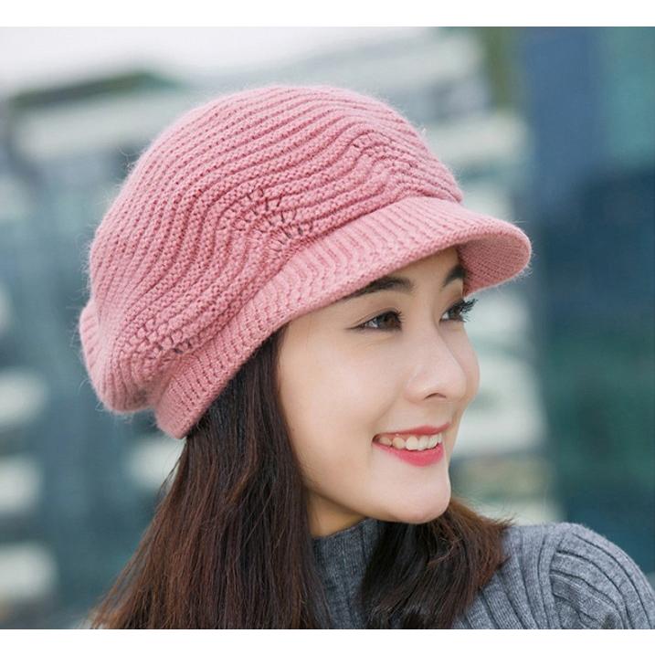 ニット帽 レディース ニットキャップ キャスケット ニット 帽子 キャップ ニット帽子 春 秋 冬 ウール つば付き 大きめ カジュアル おしゃれ Fs Ly529 Joystyle 通販 Yahoo ショッピング