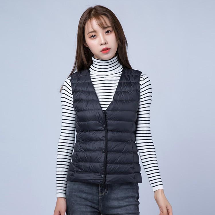 ダウンベスト レディース インナーダウン ライトダウン 2way ベスト Vネック 無地 軽量 ダウン ベスト 秋冬 大きいサイズ Fs Mj8 Joystyle 通販 Yahoo ショッピング