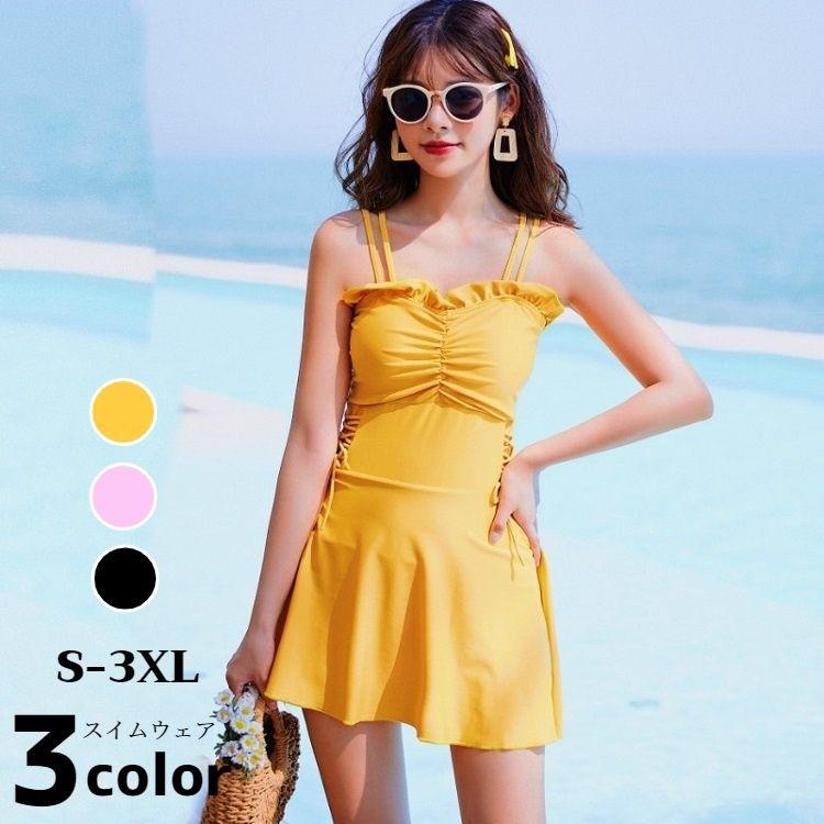 水着 レディース 3色 ぽっちゃり エレガント オトナ女子 ショーツ ファッション ワンピース ワンピ水着 体型カバー 可愛い 太もも 女性用 温泉水着 盛れる 花柄 Sale 37 Off 体型カバー