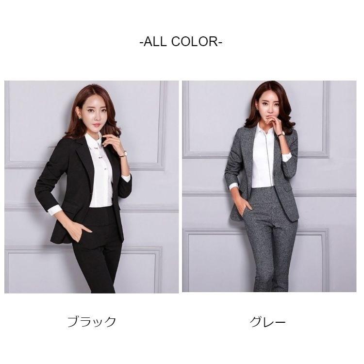 スーツ レディース フォーマル パンツ ジャケット セットアップ 大きいサイズ テーパード ママ おしゃれ シンプル きれいめ スリム Fs Ul022 Joystyle 通販 Yahoo ショッピング