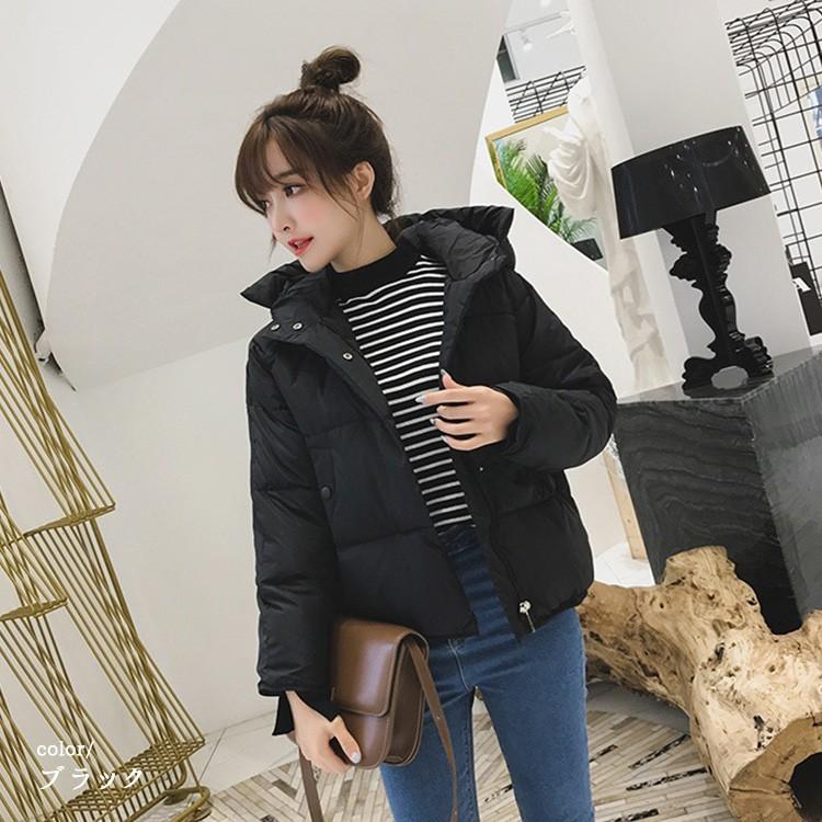 ダウンジャケット レディース ショート 中綿 ダウンコート 軽量 フード付き 大きいサイズ ショート丈 秋 冬 アウター Fs Ym325 Joystyle 通販 Yahoo ショッピング