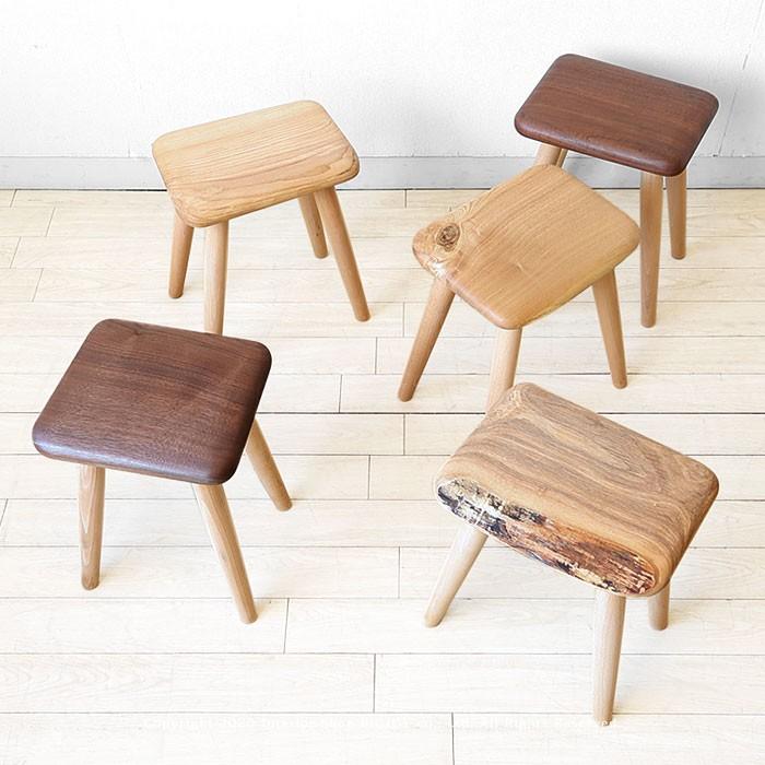 一枚板スツール スツール タモ無垢材 ウォールナット無垢材 ビーチ材 オイル仕上げ タモ材 ウォールナット材 職人がハンドメイドで仕上げた一点モノ 9 1maiita Stool Joystyle Interior 通販 Yahoo ショッピング
