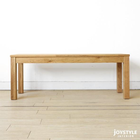 【ベンチ/W1150・W1600/オーク材】 幅115・160cm 小さな部材をパッチワークのように継ぎ合わせたベンチ ※ダイニングテーブル・チェア別売り_4