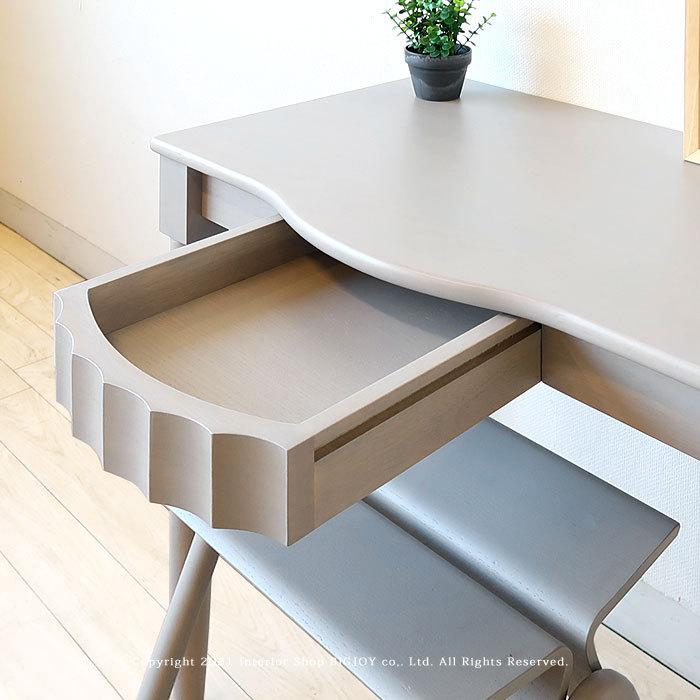 グレー 引き出し付きデスク 楽天市場】広々天板＆豊富な収納 デスク l字型 幅120 卓上棚 電源