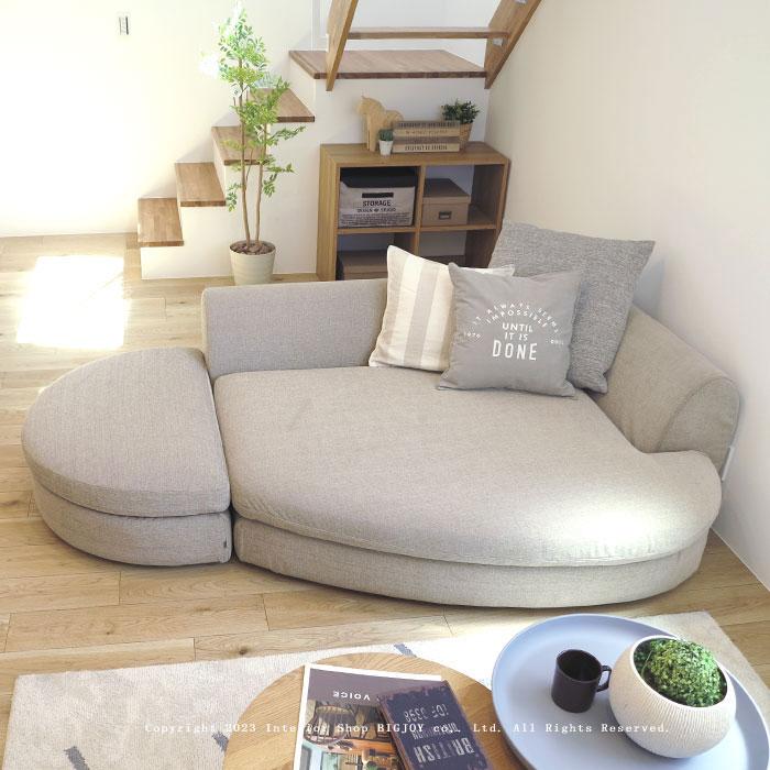 【ありん】オットマンのみ オットマン スツール 足置き ファブリック レザー LAURU | 家具