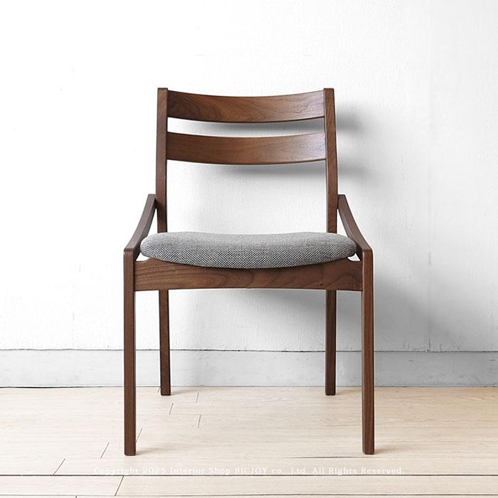 ナガノインテリア NAGANO ダイニングチェア 天然木無垢材 × 革張り C