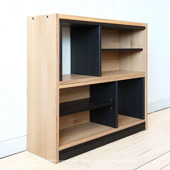 本棚 収納シェルフ オープンシェルフ 飾り棚 伸長ラック 伸長シェルフ 幅90cm 最大幅145cmに伸びるシェルフ コーナーラック ナチュラル ブラック ウォールナット