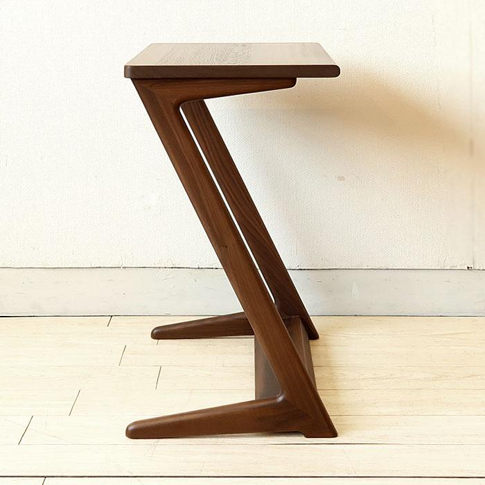 サイドテーブル メープル サイドテーブル 幅45cm 幅60cm ウォールナット材 オーク材 メープル材