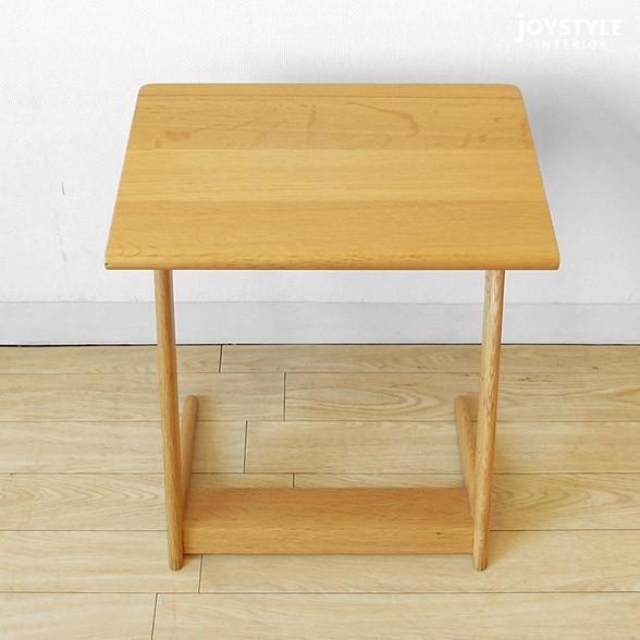 サイドテーブル メープル サイドテーブル ウォールナット材 オーク材 メープル材 幅45cm、60cm