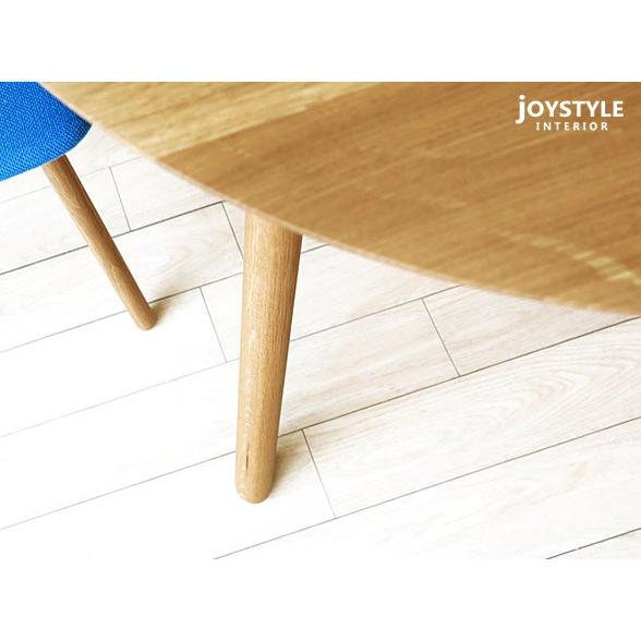 ダイニングテーブル 食卓 おにぎり型 受注生産商品 幅89cm 幅111cm 幅133cm ナラ材 ナラ無垢材 半楕円形状のかわいらしい