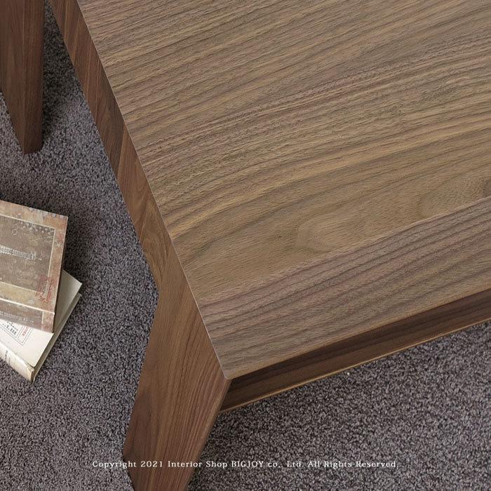 ローテーブル 120cm センターテーブル 木製 ウォールナット調 おしゃれ 楽天市場】引出し付きローテーブル Lサイズ WT-34 クライス 木製 幅