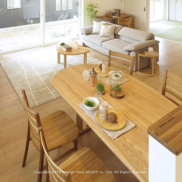ダイニングテーブル 受注生産商品 開梱設置配送 タモ無垢材 国産 ダイニングテーブル 受注生産商品 開梱設置配送 タモ無垢材 国産