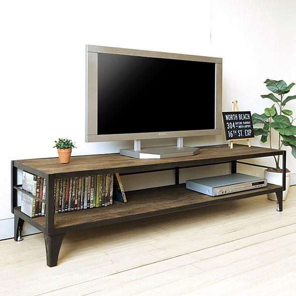 幅148cm ニレ古木 木製テレビ台 ヴィンテージのテレビボード