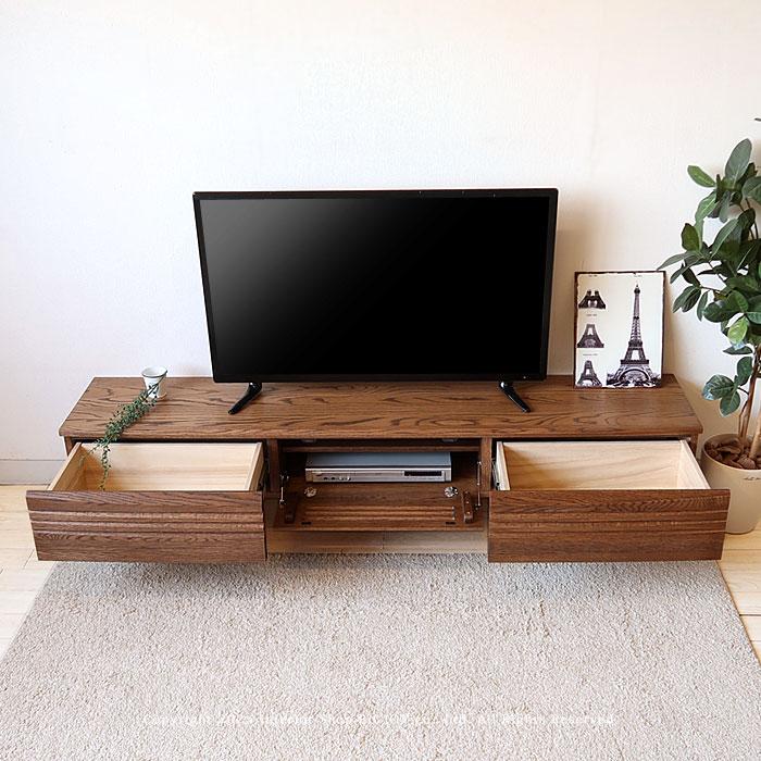 壁掛けテレビ対応 テレビ台 テレビボード ローボード 開梱設置配送