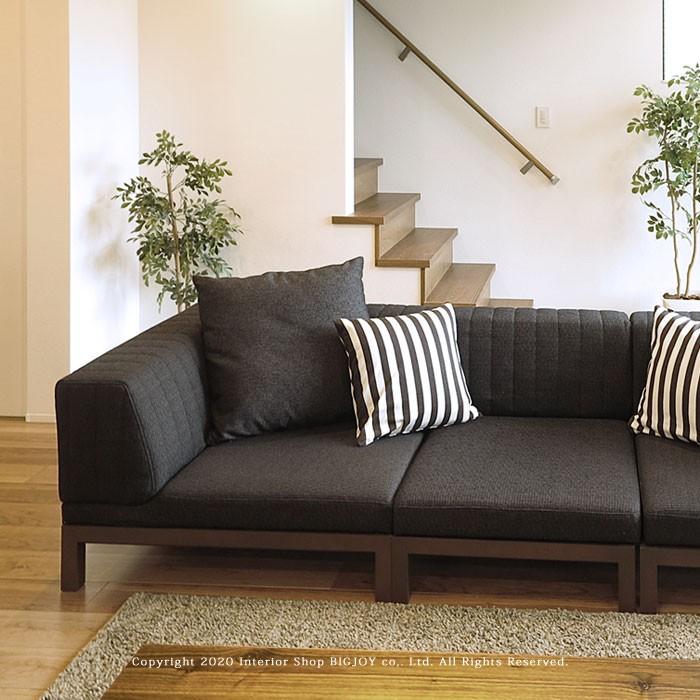 2人掛けソファ 2Pソファ 右コーナーと左コーナーのセット 1シート毎に