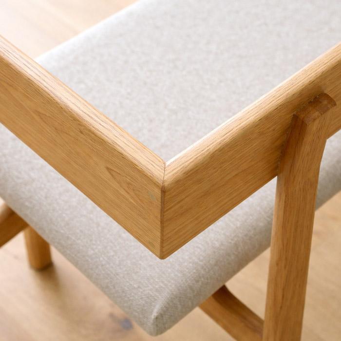 ダイニングソファ ダイニングコーナーソファ 右コーナー 左コーナー 幅120cm 125cm 130cm 135cm 受注生産商品 開梱設置配送 オーク材 無垢材 ブラック グレー