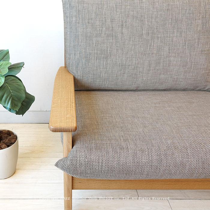 2.5Pソファ】飛騨産業/chigusa 受注生産商品 レッドオーク材 天然木