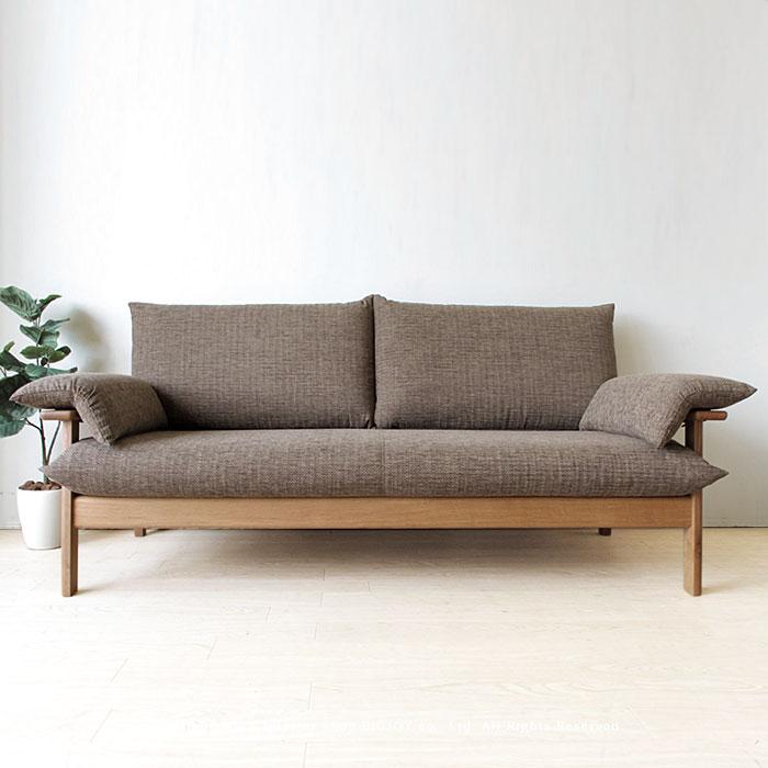 3Pソファ】飛騨産業/chigusa 受注生産商品 国産ソファ 木製ソファ 3人