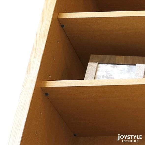 飾り棚 本棚 ナチュラルテイスト ブックシェルフ ハイシェルフ 開梱