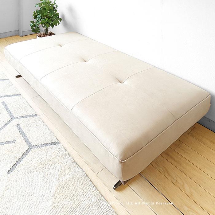 【メール便】 3人掛けソファ 3Pソファ 幅183cm デイベッドスタイル フラットソファ 開梱設置配送 レザーのような質感 ヨーロピアンスタイル 置きクッション2個付き 【ZY3043867534】(107954円)