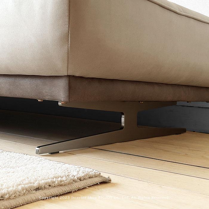 【メール便】 3人掛けソファ 3Pソファ 幅183cm デイベッドスタイル フラットソファ 開梱設置配送 レザーのような質感 ヨーロピアンスタイル 置きクッション2個付き 【ZY3043867534】(107954円)