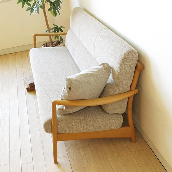 2.5Pソファ】飛騨産業/PS105W 受注生産品 2.5人掛けソファ 国産