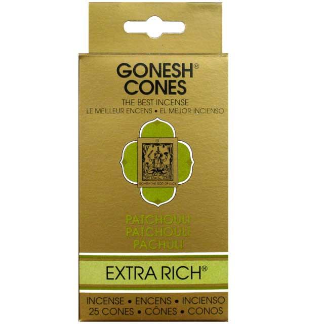★クリックポスト対応★GONESH INCENSE CONE PATCHOULI / ガーネッシュ インセンス コーン パチョリ /ルーム