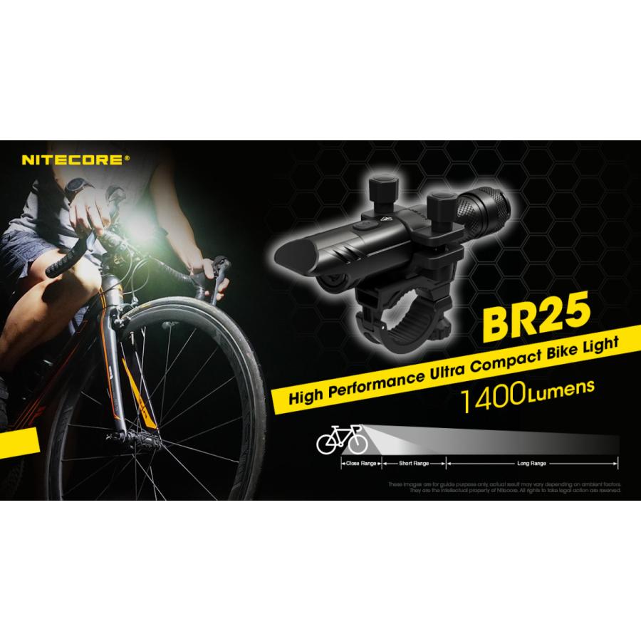 NITECORE 【NITECORE社正規代理店】BR25 自転車用ライト 【明る NITECORE 【NITECORE社正規代理店】BR25 自転車用ライト 【明る