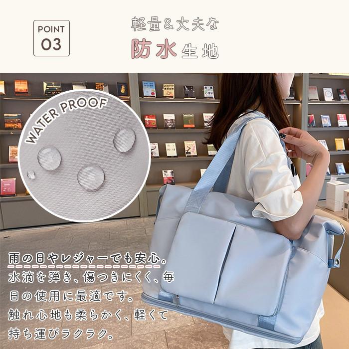 トラベルバッグ 旅行バッグ キャリーオン レディース 1泊 2泊 旅行 バッグ カバン 機内持ち込み 大容量 軽量 折りたたみ 軽い 防水 おしゃれ かわいい 送料無料 |  | 07