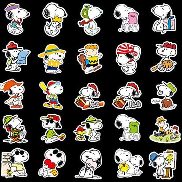 Sale 79 Off ステッカー 100枚 セット G かわいい スヌーピー アニメ キャラクター 防水シール スーツケース バイク ヘルメット Heartlandgolfpark Com