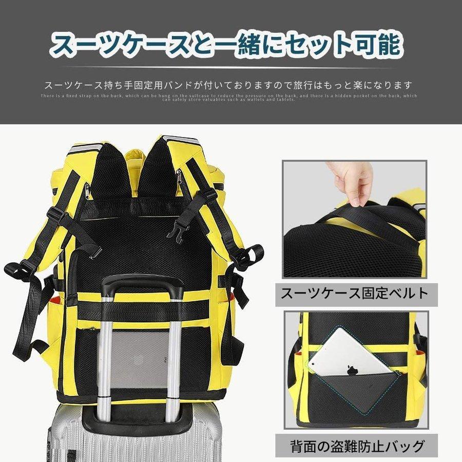 ンズ 防水 バックパックスクエア 15.6インチ PC ビジ 大容量 靴/弁当 